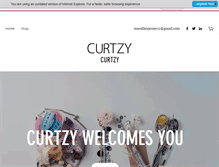 Tablet Screenshot of curtzy.com